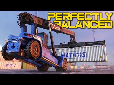 Learning How (not) To Drive A Forklift In Docked | #sponsored