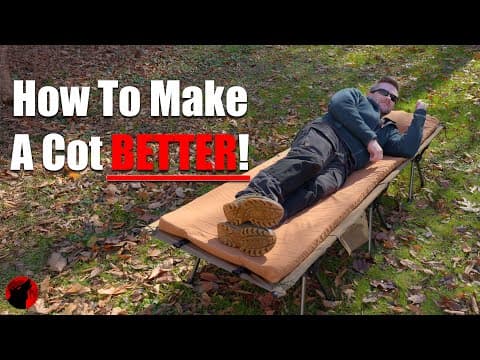 A Company Finally Did It ‼️ Teton Sports Canvas Adventurer Cot Pad