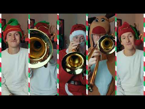 Slade - Merry Xmas Everybody Arranged For Brass Quintet With Sheet Music