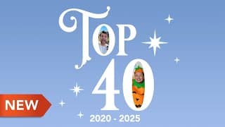 Top 40 Countdown | 2020 - 2025 | Best Of Walt Disney World Vlog Moments & More | Adam Hattan