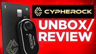 (NEW) Cypherock X1 Crypto Hardware Wallet | Unboxing/Review (2024)