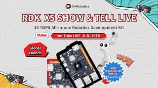 D-robotics Rdk X5 Show And Tell