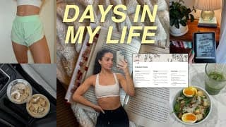 Weekly Vlog: Affordable Activewear, Healthy Lunch Ideas, Weekly Notion Planner, No-makeup Makeup