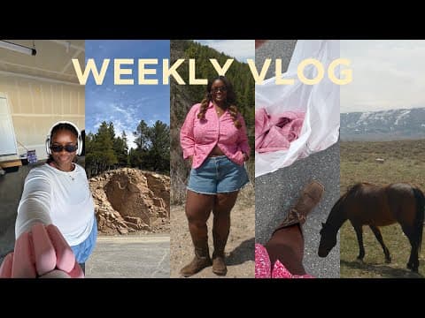 Life In Wyoming | Settling In, The Rodeo, Health & Fitness Update & More! (a Very Chatty Vlog)