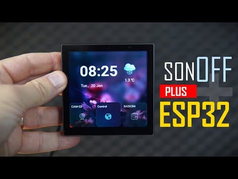 Sonoff Nspanel Pro As A Smart Home Hub (esp32, Api & Diy)