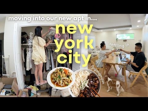 Nyc Vlog | Moving In 📦 Unpacking And Settling Into Our New Apt!