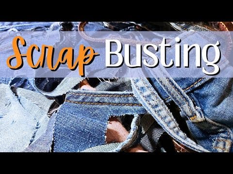 6 Clever Ways To Use Denim Scraps (beginner Friendly)