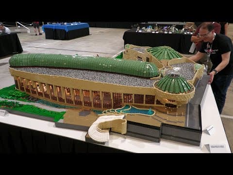 Huge Lego Canadian Museum Of History