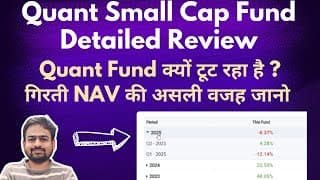 Quant Small Cap Fund Direct Plan Review | Quant Small Cap Fund Review | Why Quant Funds Falling