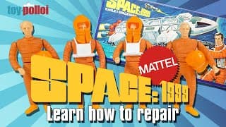 Learning How To Repair Space 1999 Mattel Eagle Figures - Toy Polloi