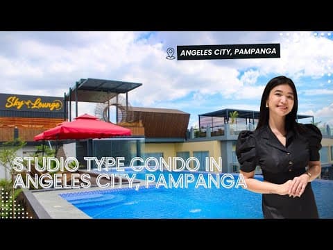 Condo Tour #3 | Studio Unit For Sale  In Angeles City,pampanga
