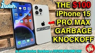 Investigating This Iphone 15 Pro Max "clone" From Aliexpress Called The Veryhdsn Jdle8 (iwish)