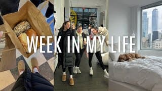 Vlog: Nyc W/ Friends, Popup Bagels, Soulcycle, Dinner Dates, + More !