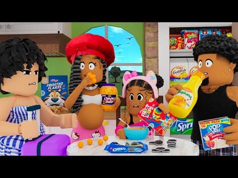 My Mom Makes A Surprise Visit!! *she Found Out I'm Pregnant!!* | Bloxburg Family Roleplay