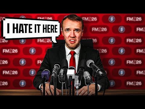 I Have One Goal: Get Sacked Immediately