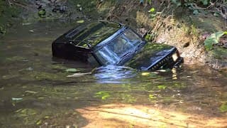 Remote Control Car Discovery1 - Creek Rock Crawling 2