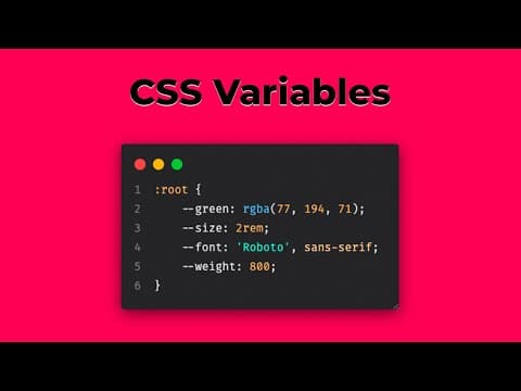 Css Variables (css Custom Properties) Tutorial