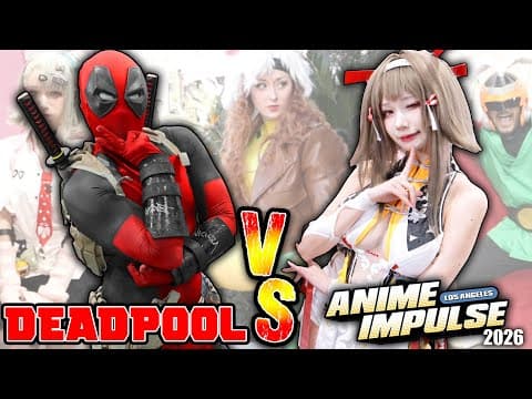 Deadpool Vs Anime Impulse Los Angeles 2026