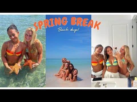Spring Break! - Concert, Beach, Boat, Friends :)