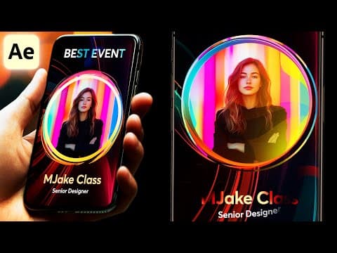 How To Create Instagram Story Invitation Template - After Effects
