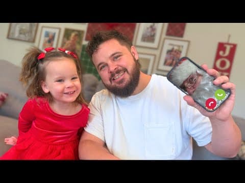 Real Facetime With Santa! (naughty Or Nice?!)