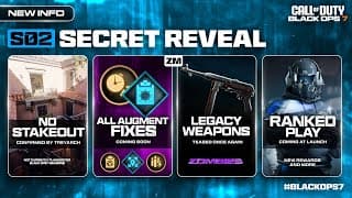 Breaking: Black Ops 7 Carry Forward & Ranked Play Updates... (new Reveal)
