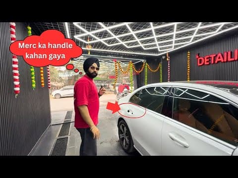 Mercedes Ka Handle Kahan Gaya? 😱 Sardarcasm