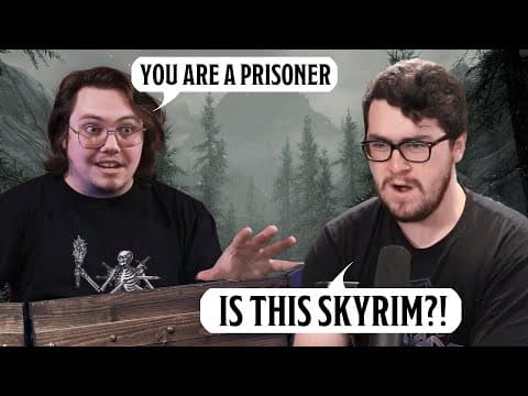 I Made A Game - My Friends Have No Idea It's Skyrim