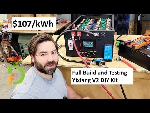 Diy Battery Kit, Yixiang V2, Build And Full Testing