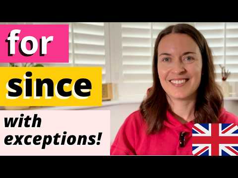 For And Since In English: What's The Difference? (with Exceptions!)