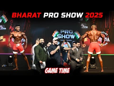 Show Day | Ifbb Pro | Bharat Pro Show | Nov 2025