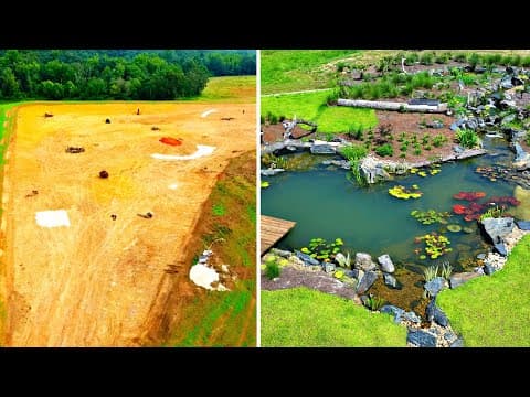 Building A Cheap Vs Expensive Pond!