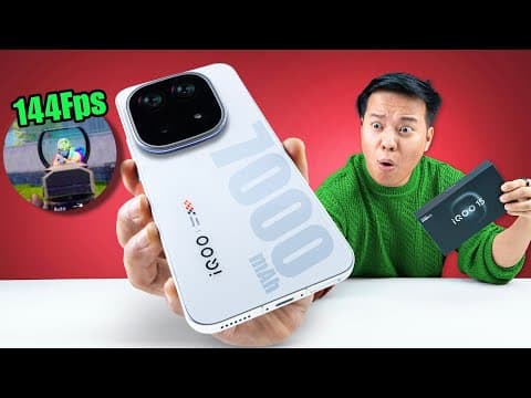 iQOO 15 Unboxing & Test - New 144Fps Monster Gaming Phone !
