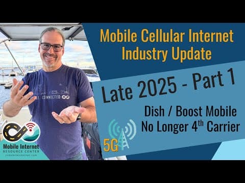 Boost Mobile / Dish Bow Out Of Being The 4th Carrier - Mobile Cellular Industry Update, Part 1