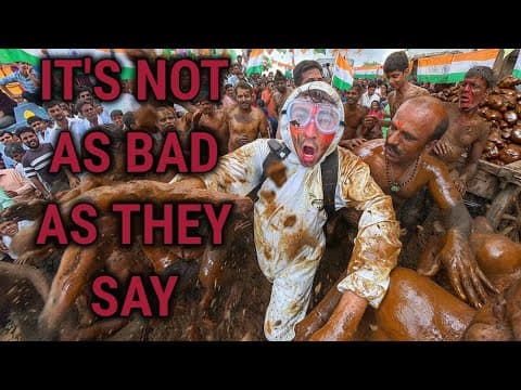 The Tyler Oliveira 'poop Throwing Festival Of India' Video Is Wild