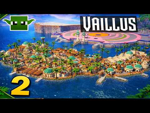 Building Vaillus -  Fantasy Medieval City In Minecraft - 2 - Wharf
