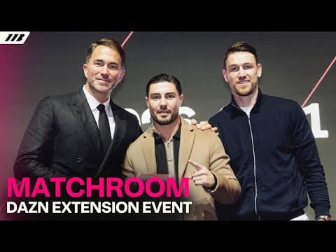 Matchroom Boxing Signs Massive New Deal With Dazn