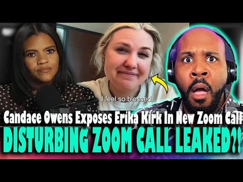 Strange Behavior?! Candace Owens Exposes Erika Kirk In Shocking Zoom Call Leak Manipulation Tactic?!
