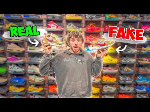 Which Shoe Is Fake?