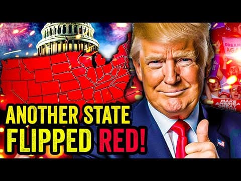 You Won’t BELIEVE Which Blue State Just FLIPPED RED in Massive MAGA Victory!!!