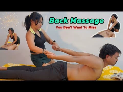 The Best Back Massage You’veever Seen 👀| Queen Aishwarya | Asmr | Loud Moans 😲
