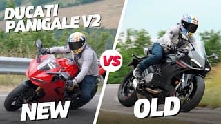 New Ducati Panigale V2s Vs Old Panigale V2 955 | Road Head To Head