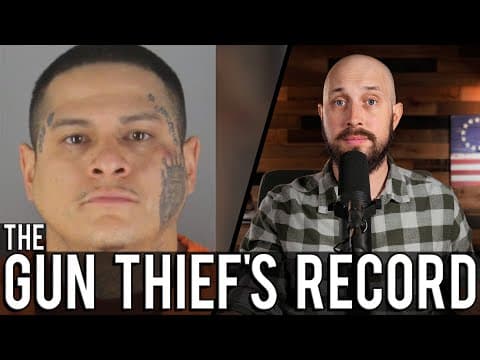 The Minneapolis Gun Thief Has Multiple Felony Priors | Somehow Still Free To Riot And Steal