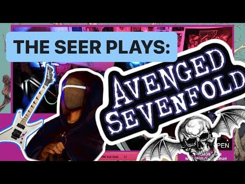 Avenged Sevenfold - "scream" | Magic Sword Guitar Cover (improv)