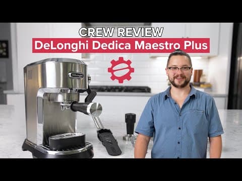 Delonghi Dedica Maestro Plus Review And Brew ☕ #espressomachine