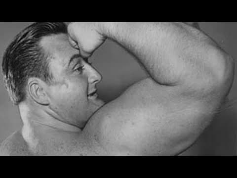 Building Massive Arms Naturally - Doug Hepburn On The Strict Curl #bodybuilding #motivation