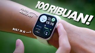 100ribuan !! Nyobain Smartwatch Laris Di Shopee 🤣🤣