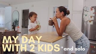 Mundane *realistic* Day In The Life As A Mom Of 2!