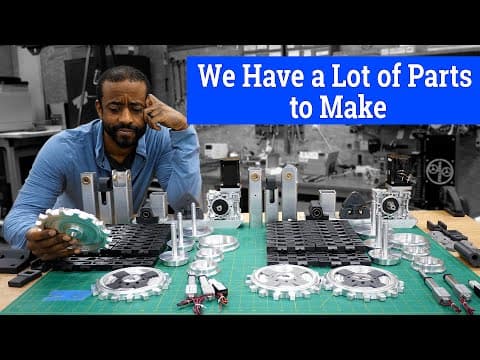 Machining Parts For Wall-e. Episode 03