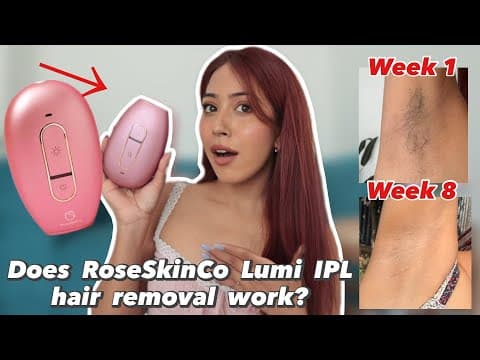 I Tried Ipl Hair Removal At Home (before/after Results)